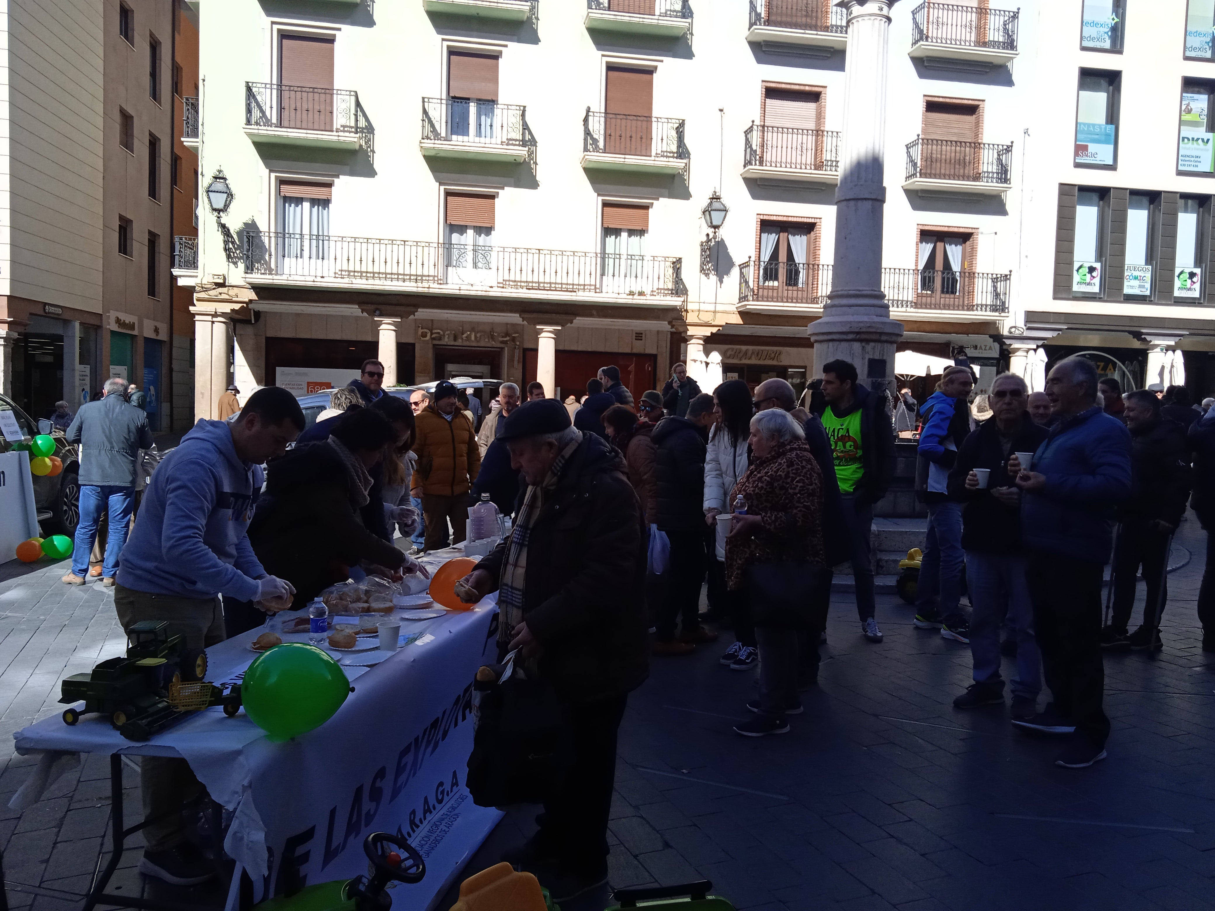 Los sindicatos agrarios se concentran en Teruel Los sindicatos agrarios se concentran en Teruel