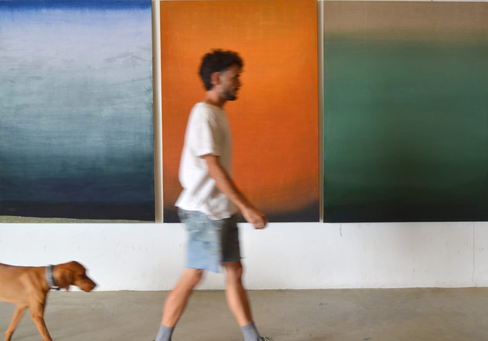 Quique Sarzamora revisa los elementos básicos de la pintura en la Fundación Gala Quique Sarzamora revisa los elementos básicos de la pintura en la Fundación Gala