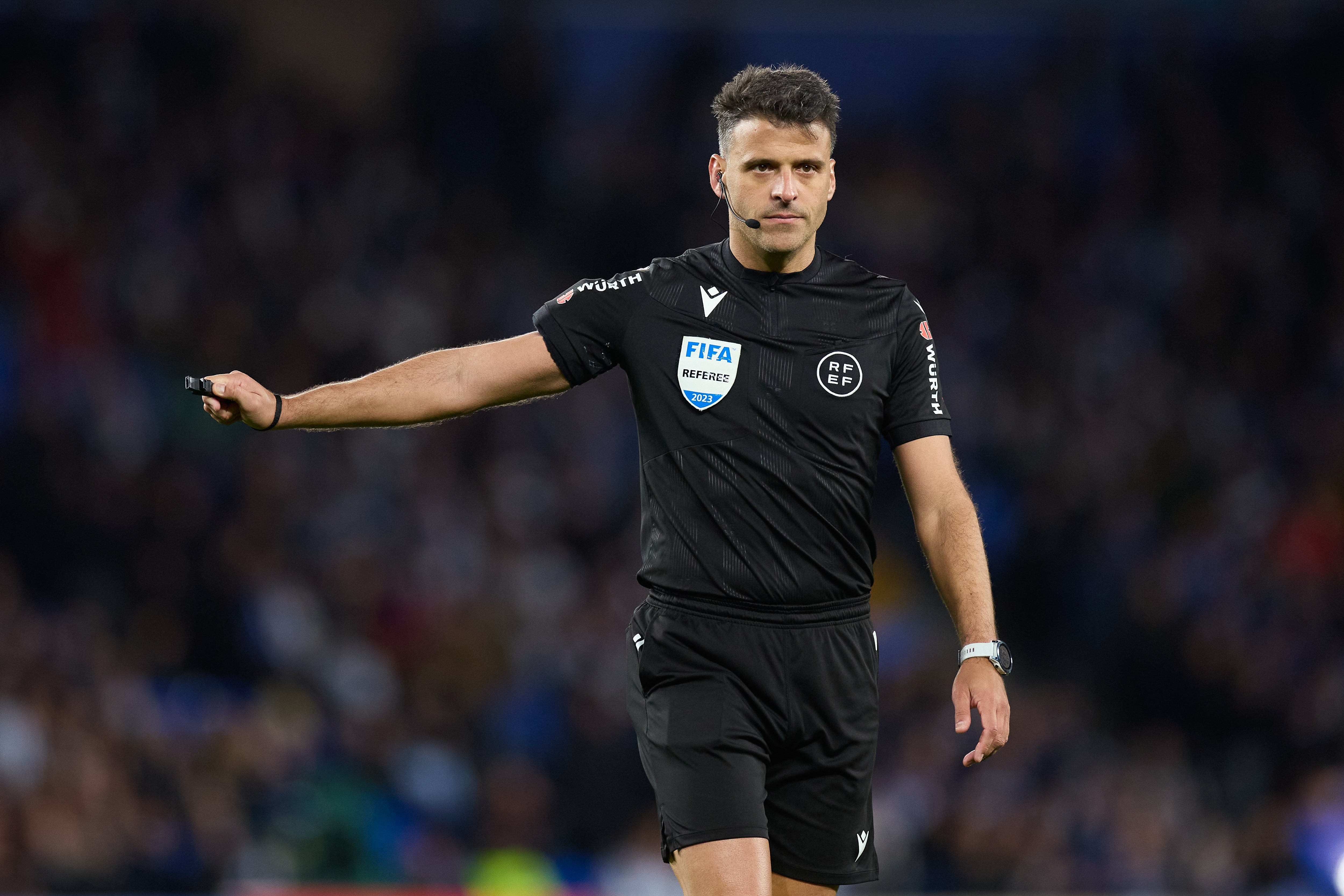 Gil Manzano, árbitro en Mestalla Gil Manzano, árbitro en Mestalla