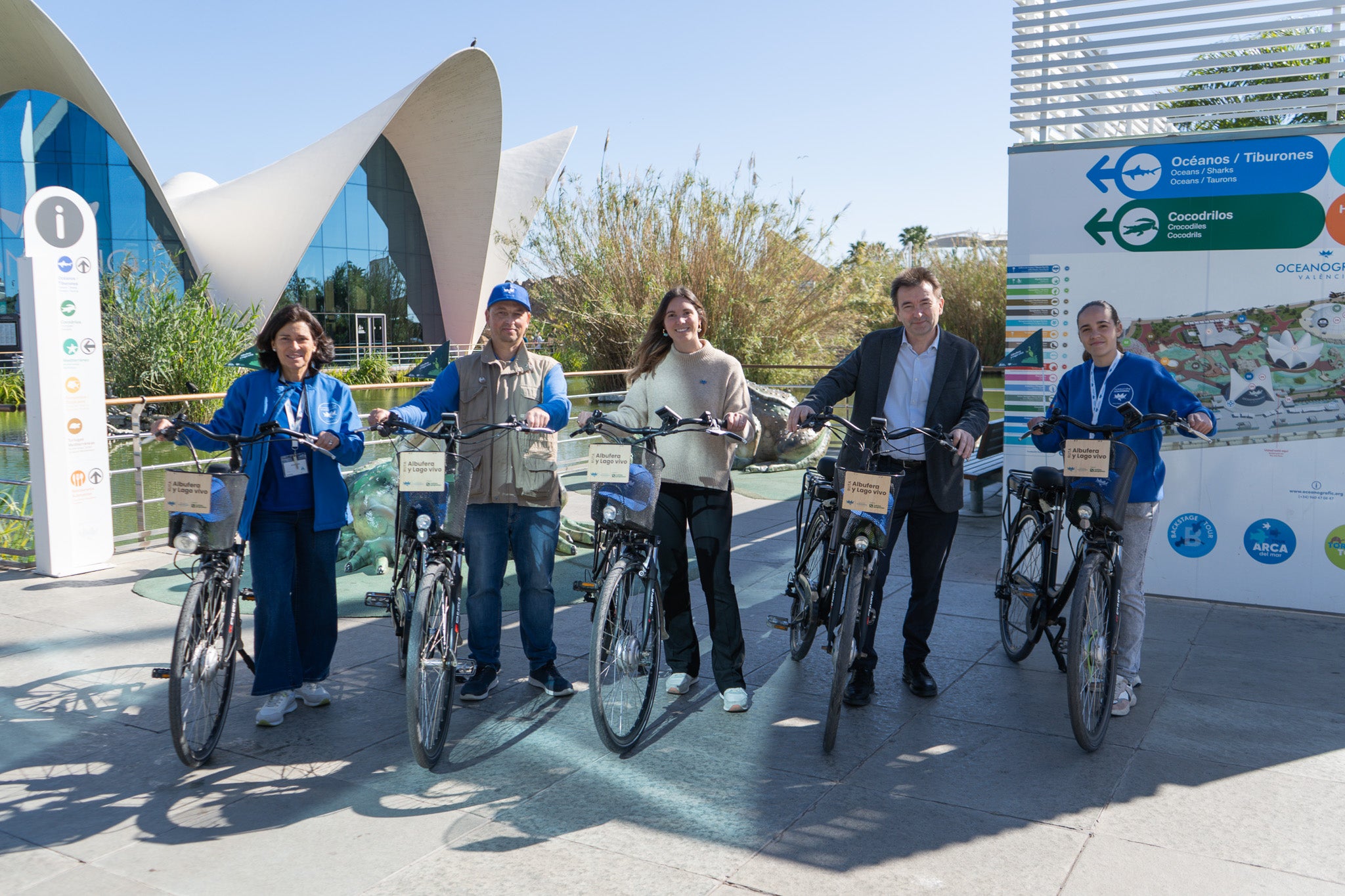 El Oceanogràfic y Caixa Popular crean “Lago Vivo”, una experiencia con ruta en bicicleta hasta l’Albufera de València El Oceanogràfic y Caixa Popular crean “Lago Vivo”, una experiencia con ruta en bicicleta hasta l’Albufera de València