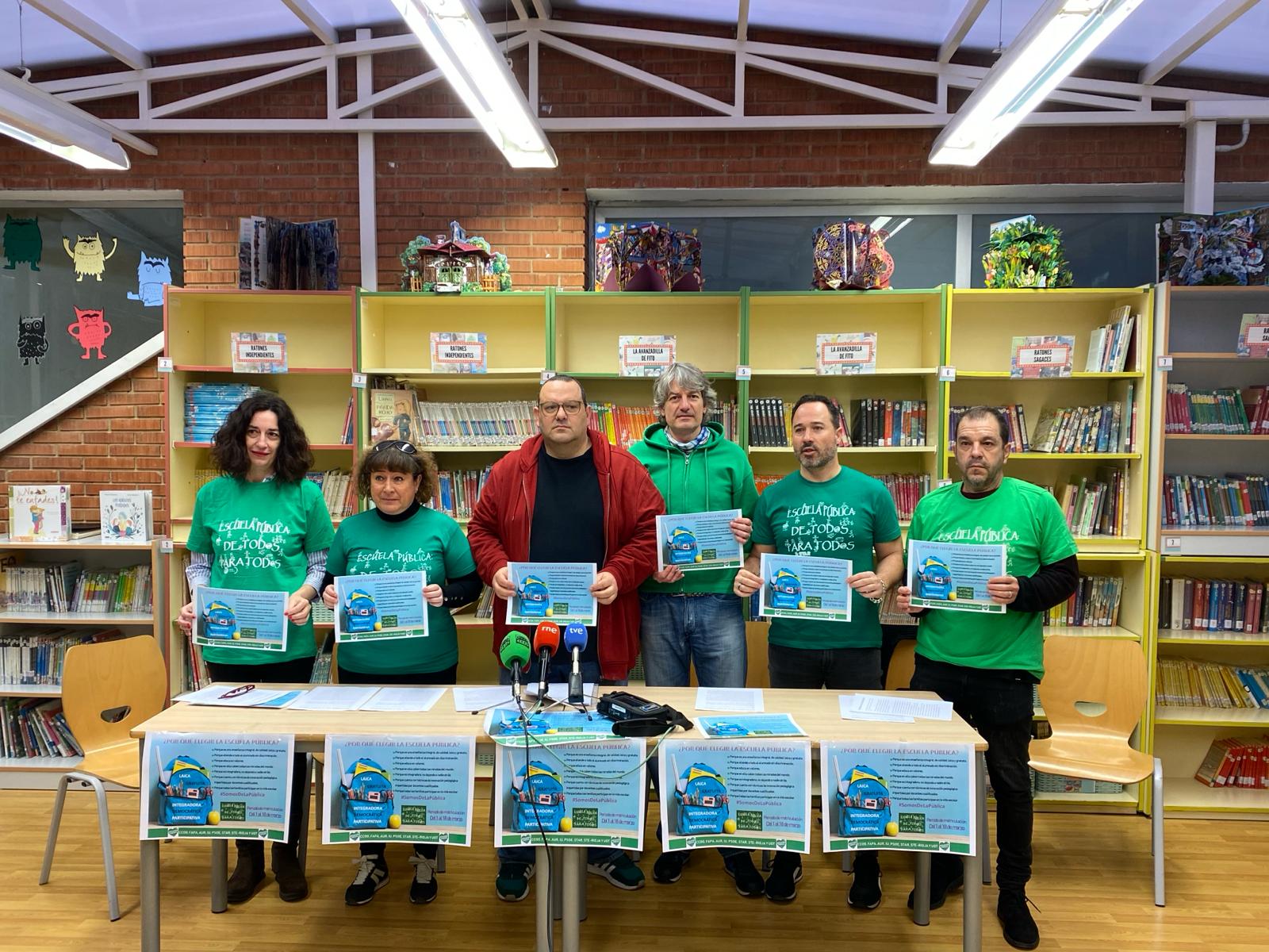 La Plataforma por la Escuela Pública de La Rioja lamenta la zona única en la matriculación La Plataforma por la Escuela Pública de La Rioja lamenta la zona única en la matriculación