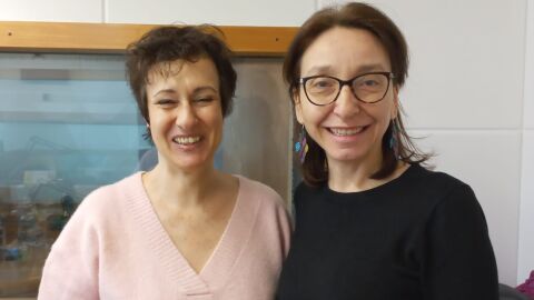 Nat&agrave;lia Iranzo i Imma Romero