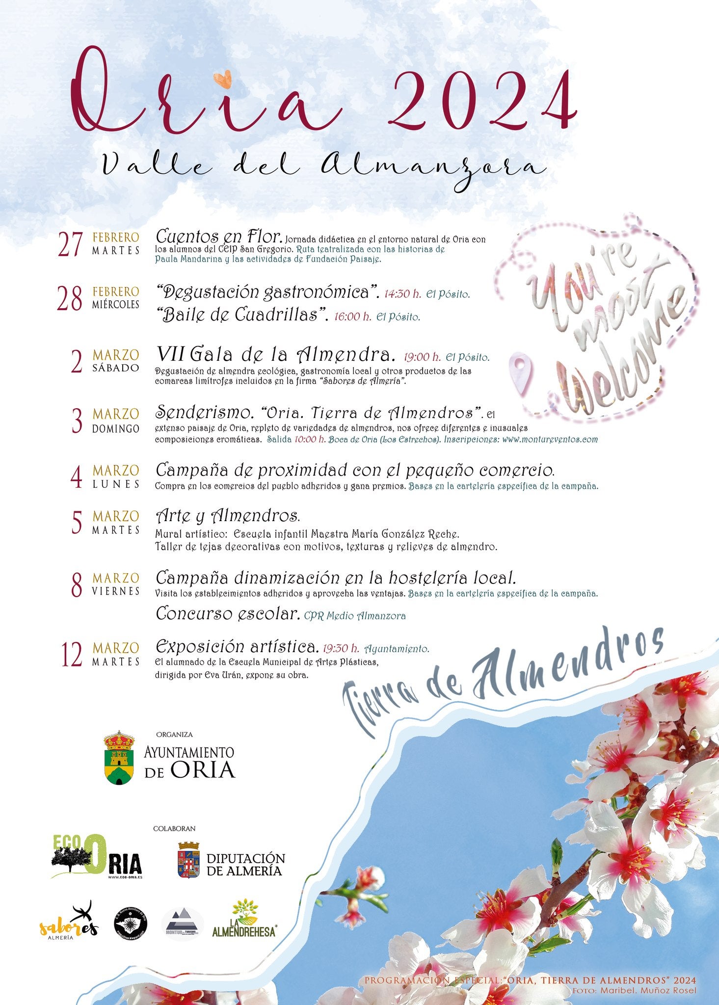 7ª Gala de la Almendra en Oria 7ª Gala de la Almendra en Oria