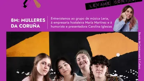 Portada da Revista Pincha Gente Viajera de Galicia