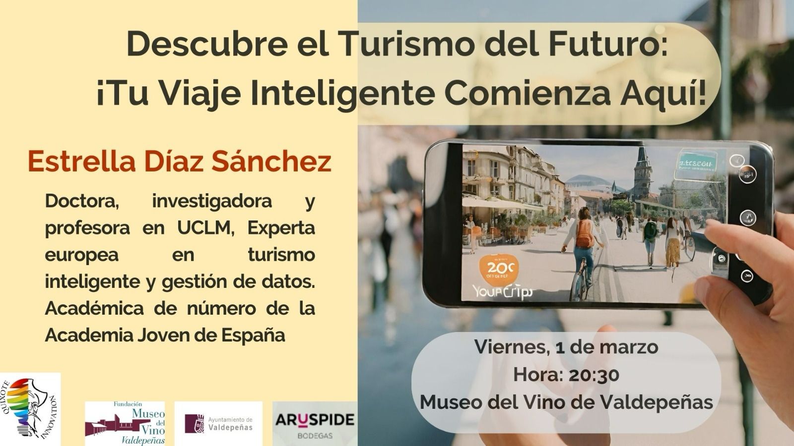 Esta tarde se celebra una conferencia sobre el turismo del futuro Esta tarde se celebra una conferencia sobre el turismo del futuro