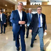 Visita de Rovira a Benidorm en noviembre, donde anunció obras en el Pere María Orts Visita de Rovira a Benidorm en noviembre, donde anunció obras en el Pere María Orts