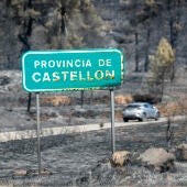  Confinan a los vecinos de Toga (Castellón) por un incendio forestal que corta la CV-20