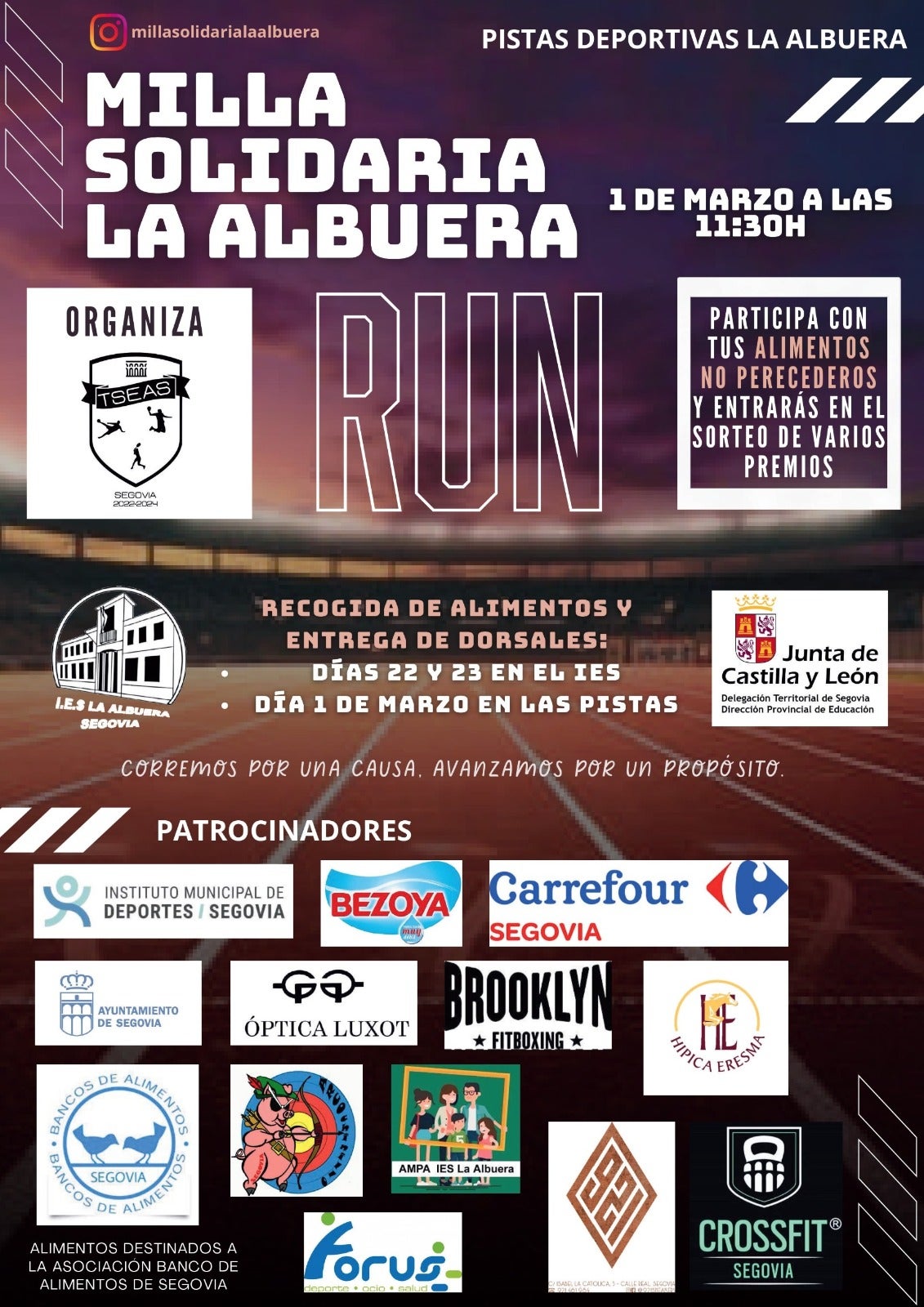 El IES La Albuera celebra hoy un evento solidario El IES La Albuera celebra hoy un evento solidario
