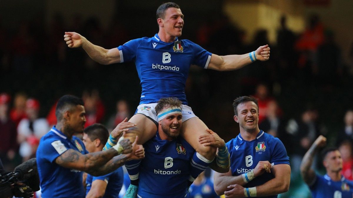 En Italia se juega al rugby En Italia se juega al rugby