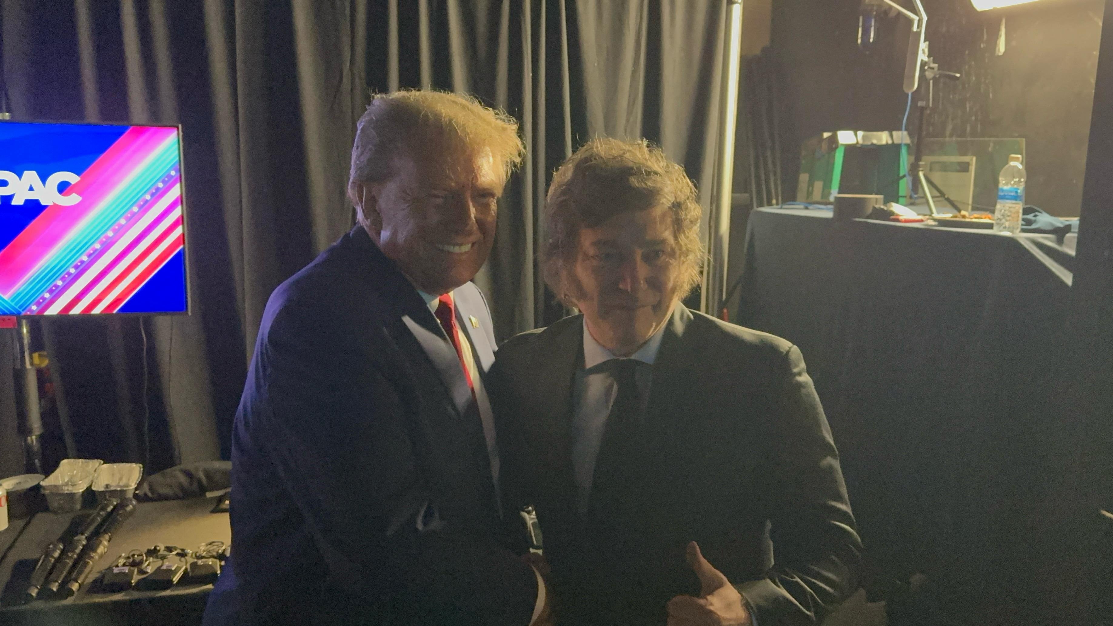 La declaración de amor de Trump a Milei: "Lo amo porque me ama" La declaración de amor de Trump a Milei: "Lo amo porque me ama"