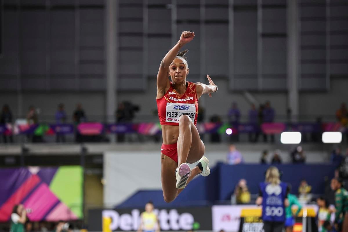 Ana Peleteiro conquista el bronce en triple salto en Glasgow Ana Peleteiro conquista el bronce en triple salto en Glasgow
