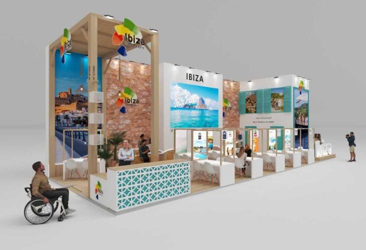 Ibiza se promocionará en la ITB de Berlín con un stand de 112 metros cuadrados inspirados en la Posidonia Ibiza se promocionará en la ITB de Berlín con un stand de 112 metros cuadrados inspirados en la Posidonia