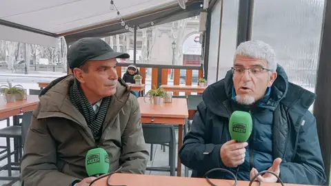 Jun Carlos González Gabari y José Javier Echeverría tertulianos