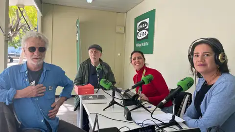 El director Fernando Trueba y el ilustrador Javier Mariscal en Más de uno Málaga El director Fernando Trueba y el ilustrador Javier Mariscal en Más de uno Málaga