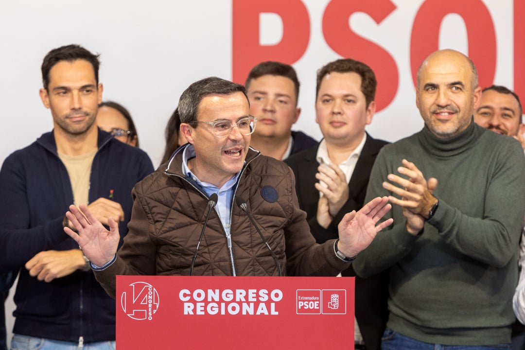 Miguel Ángel Gallardo (PSOE): "No me gusta la amnistía" Miguel Ángel Gallardo (PSOE): "No me gusta la amnistía"