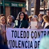 Marisol Illescas, durante la manifestación de este 5 de marzo 