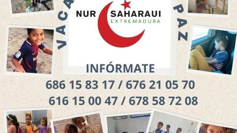 Cartel programa Vacaciones en Paz