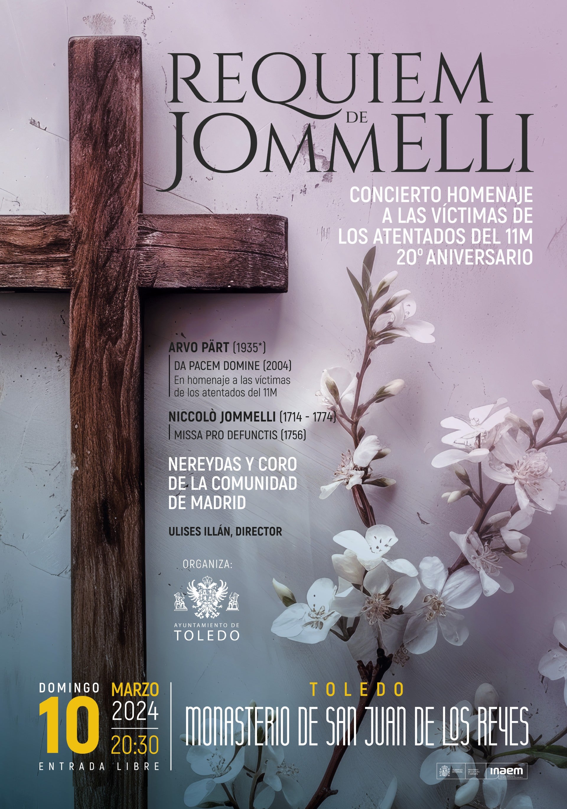 Nereydas y el coro de Madrid homenajean a las víctimas del 11M Nereydas y el coro de Madrid homenajean a las víctimas del 11M