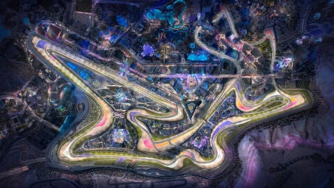 El circuito de F&oacute;rmula 1 de Arabia Saud&iacute; a partir de 2028 en Qiddiya