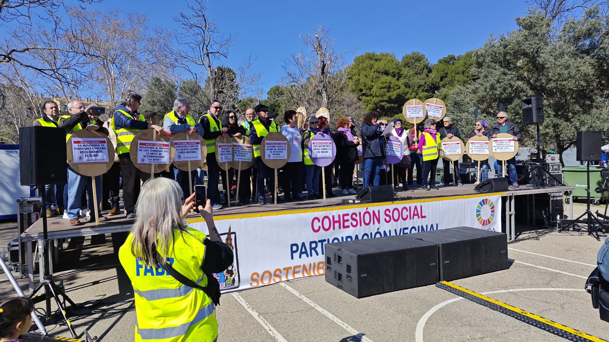 La Cincomarzada llena de fiesta y reivindicaciones el parque del Tío Jorge La Cincomarzada llena de fiesta y reivindicaciones el parque del Tío Jorge