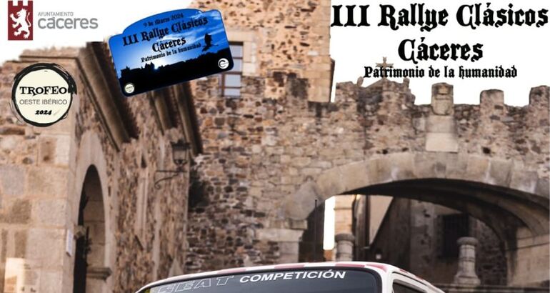 Más de 85 coches clásicos de España y de Portugal se darán cita este sábado en Cáceres en el III Rallye Patrimonio de la Humanidad Más de 85 coches clásicos de España y de Portugal se darán cita este sábado en Cáceres en el III Rallye Patrimonio de la Humanidad