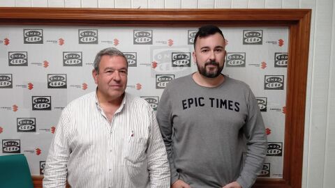 Felipe Mart&iacute;nez y Jaime Pel&aacute;ez, respectivamente secretario general y delegado provincial de Sindicati Libre de Correos y Tel&eacute;grafos