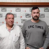 Felipe Martínez y Jaime Peláez, respectivamente secretario general y delegado provincial de Sindicati Libre de Correos y Telégrafos Felipe Martínez y Jaime Peláez, respectivamente secretario general y delegado provincial de Sindicati Libre de Correos y Telégrafos