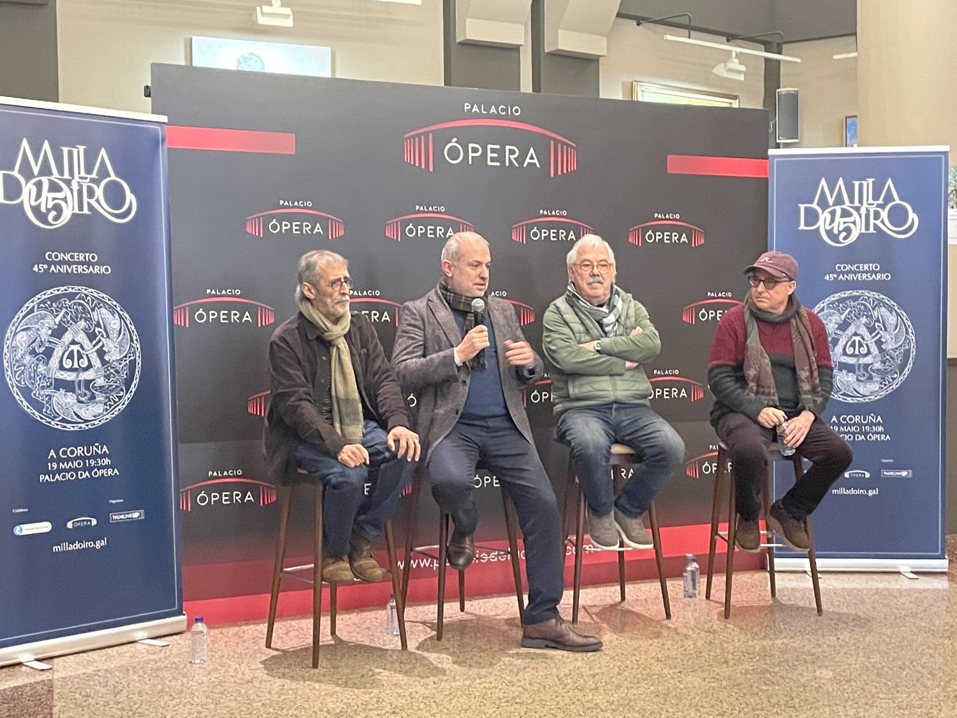 Milladoiro celebrará su 45 aniversario el 19 de mayo en el Palacio de la ópera Milladoiro celebrará su 45 aniversario el 19 de mayo en el Palacio de la ópera