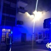Tres afectados en el incendio de una vivienda en Cudillero