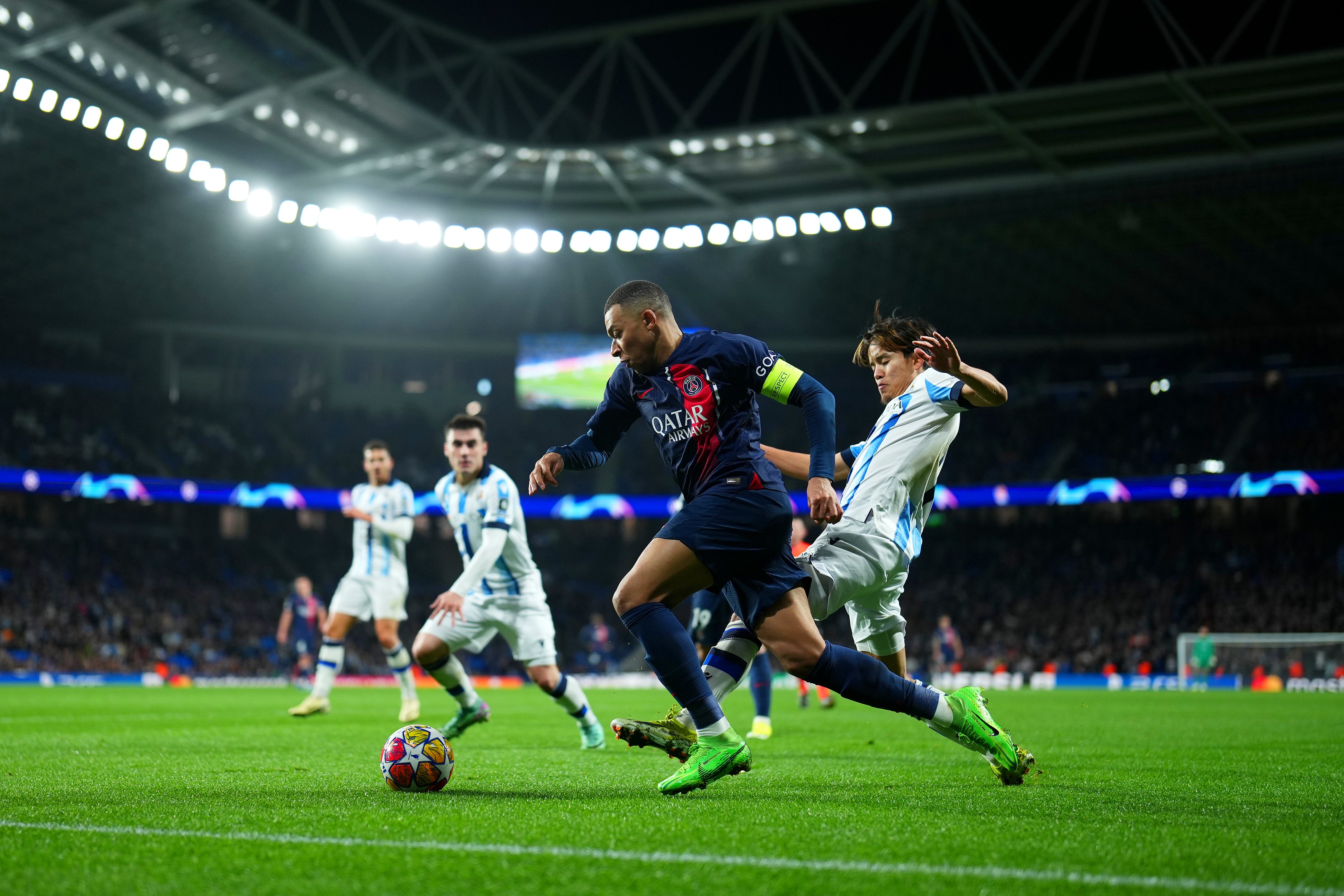 Mbappé fulmina a la Real y presenta su candidatura a la Champions Mbappé fulmina a la Real y presenta su candidatura a la Champions