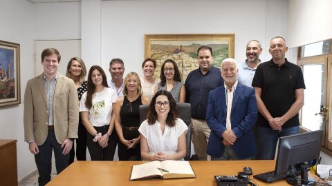 Imagen de archivo de la presentación del proyecto de centro de día de Altea de la anterior corporación Imagen de archivo de la presentación del proyecto de centro de día de Altea de la anterior corporación