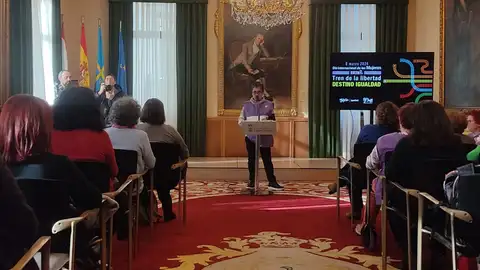 Homenaje a las impulsoras del Tren de la Libertad Homenaje a las impulsoras del Tren de la Libertad