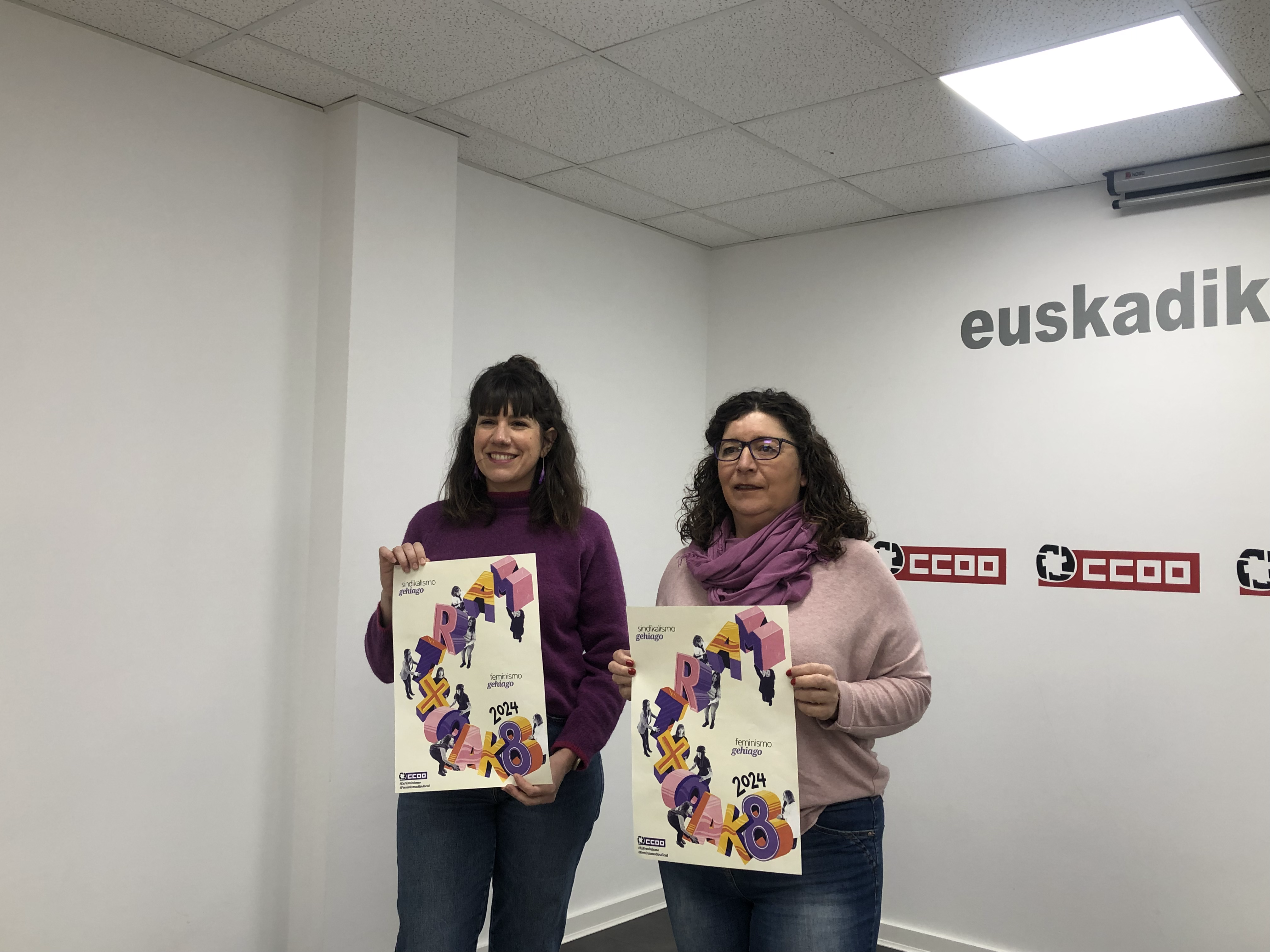 Comisiones Obreras reclama en Euskadi un pacto sobre los cuidados para una igualdad real Comisiones Obreras reclama en Euskadi un pacto sobre los cuidados para una igualdad real