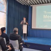 El alcalde de Alicante en la presentación del MedCity en Casa Mediterráneo