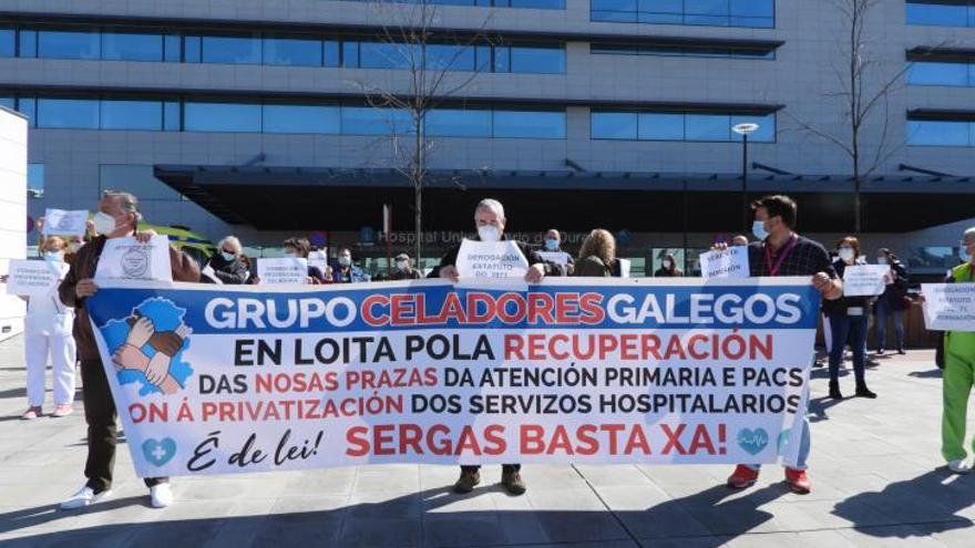Celadores en loita Celadores en loita
