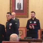 entrega de distinciones a los bomberos de León entrega de distinciones a los bomberos de León