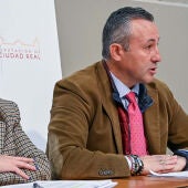 Adrián Fernández y Rocío Zarzo durante la rueda de prensa
