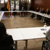 La reunió del grup d'experts en educació que va nomenar el Departament arran de l'informe PISA La reunió del grup d'experts en educació que va nomenar el Departament arran de l'informe PISA