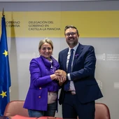 La Delegada del Gobierno, Milagros Tolón y el consejero de Educación, Amador Pastor La Delegada del Gobierno, Milagros Tolón y el consejero de Educación, Amador Pastor