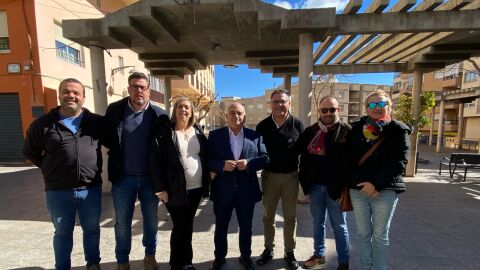Andr&eacute;s Molina, corporaci&oacute;n y diputados Gonz&aacute;lez de Z&aacute;rate y Javier Fern&aacute;ndez