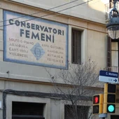 Anuncio del conservatorio femenino de Barcelona Anuncio del conservatorio femenino de Barcelona