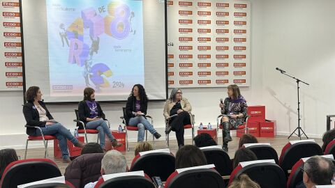 Asamblea de CCOO PV del 8M para presentar el informe de la situaci&oacute;n sociolaboral de las mujeres en la Comunitat Valenciana - 