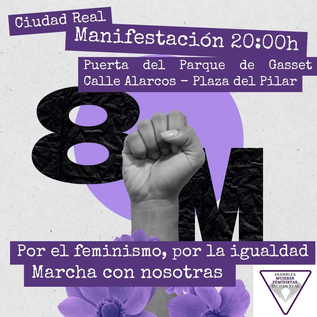 Las mujeres feministas de Ciudad Real vuelven a salir a la calle este 8-M Las mujeres feministas de Ciudad Real vuelven a salir a la calle este 8-M