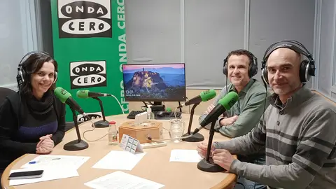 La Real Sociedad Deportiva Alcalá cumple 100 años de historia José Antonio Pareja, presidente de la RSD Alcalá, en los estudios de Onda Cero Alcalá de Henares