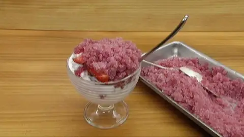 Fresas con helado, la receta de Robin Food dedicada a su madre Marilén Fresas con helado, la receta de Robin Food dedicada a su madre Marilén