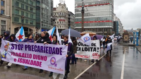 Manifestación 8 M en A Coruña 