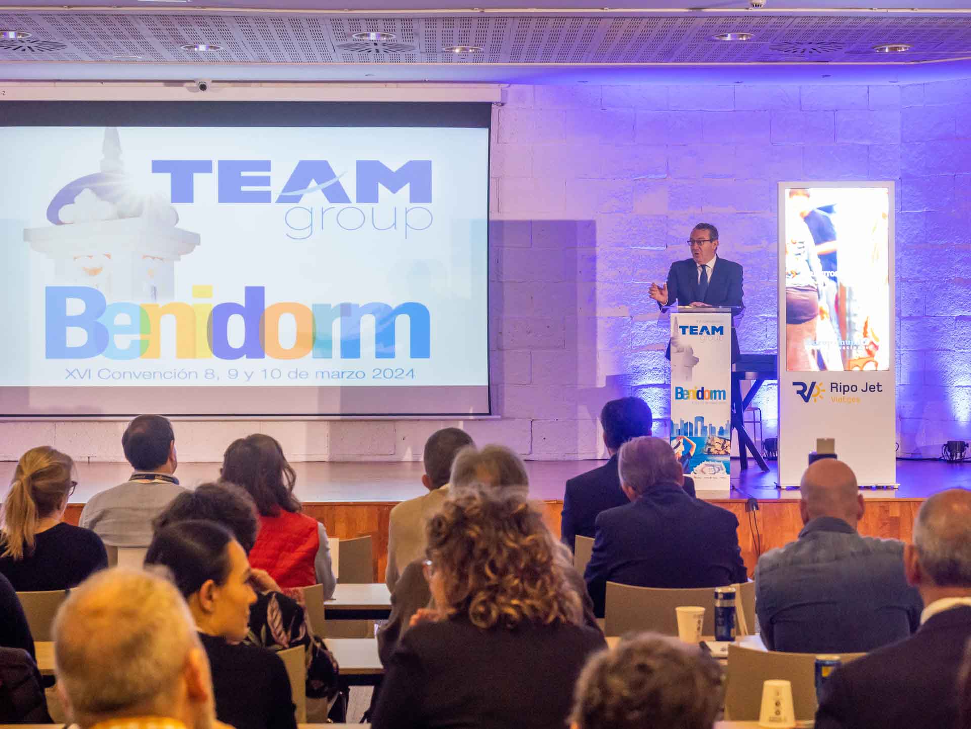 Benidorm reúne a 230 agentes de viajes en la XVI Edición de la Convención Team Group Benidorm reúne a 230 agentes de viajes en la XVI Edición de la Convención Team Group