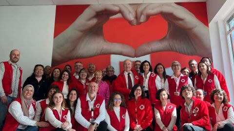 Equipo humano de Cruz Roja Elche