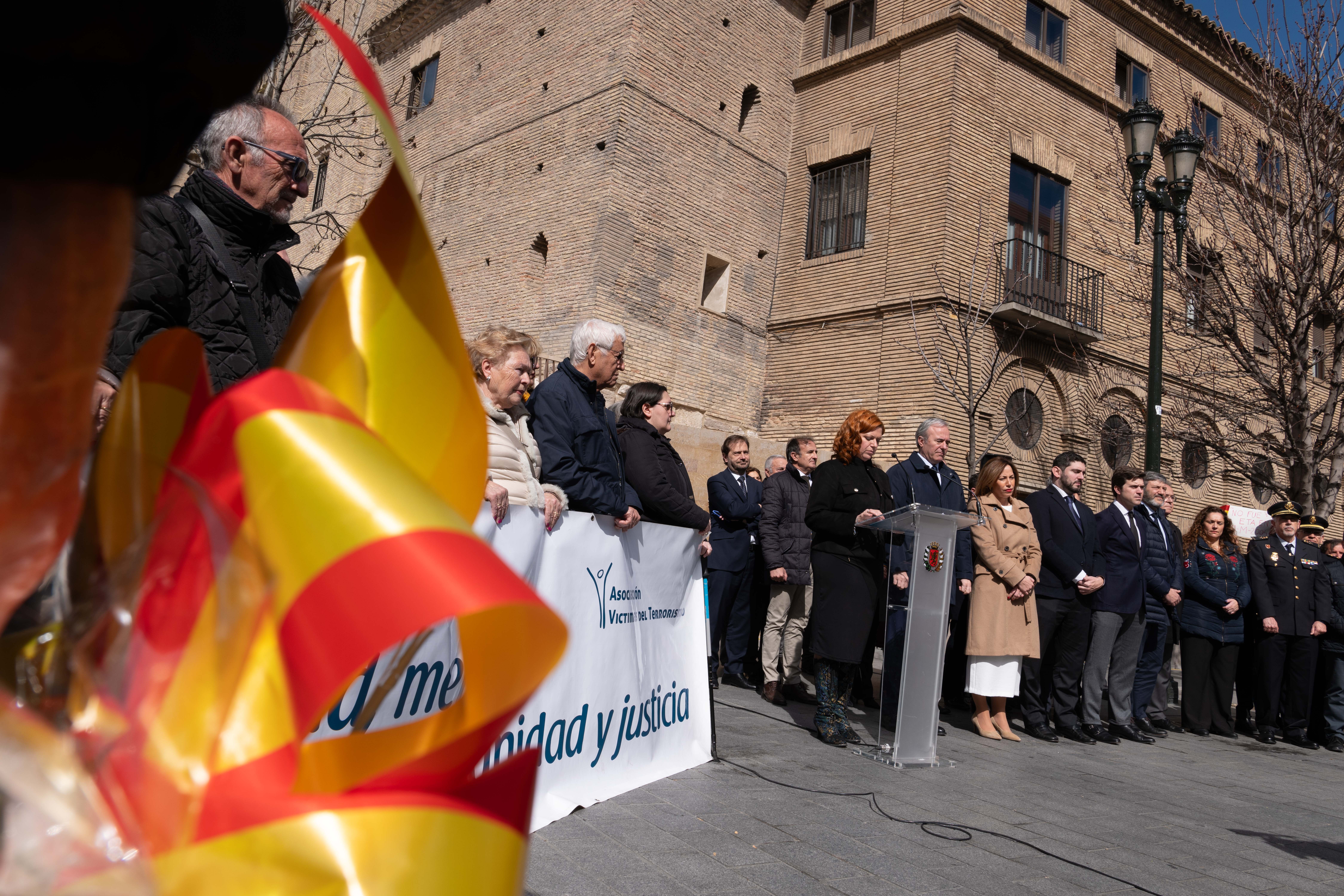 Aragón homenajea a las víctimas del 11M en el vigésimo aniversario del atentado Aragón homenajea a las víctimas del 11M en el vigésimo aniversario del atentado
