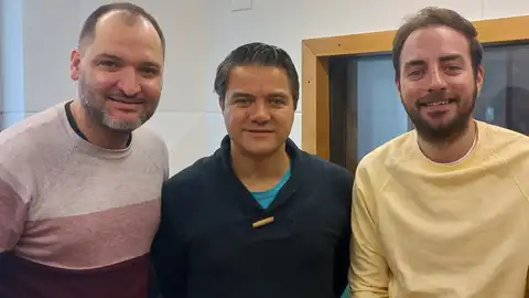 Miquel Àngel Pich, David Bachiller i Ignasi Amor Miquel Àngel Pich, David Bachiller i Ignasi Amor